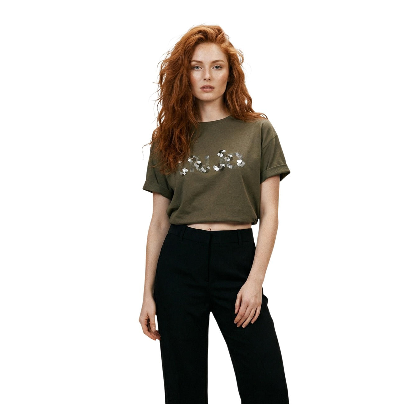 Liu Jo T-shirt Dames Groen #2456460