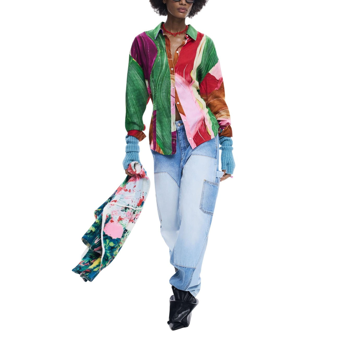 Desigual Shirt Damen Grün