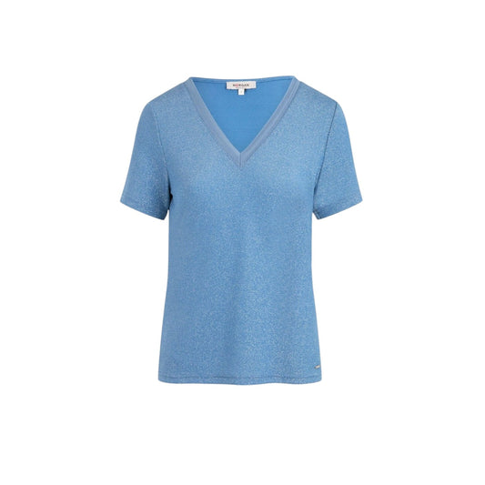 Morgan De Toi T-shirt Dames Lichtblauw #2411556