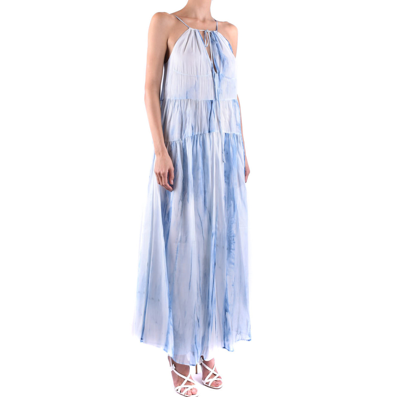 Dondup Jurk Dames Wit #2429288