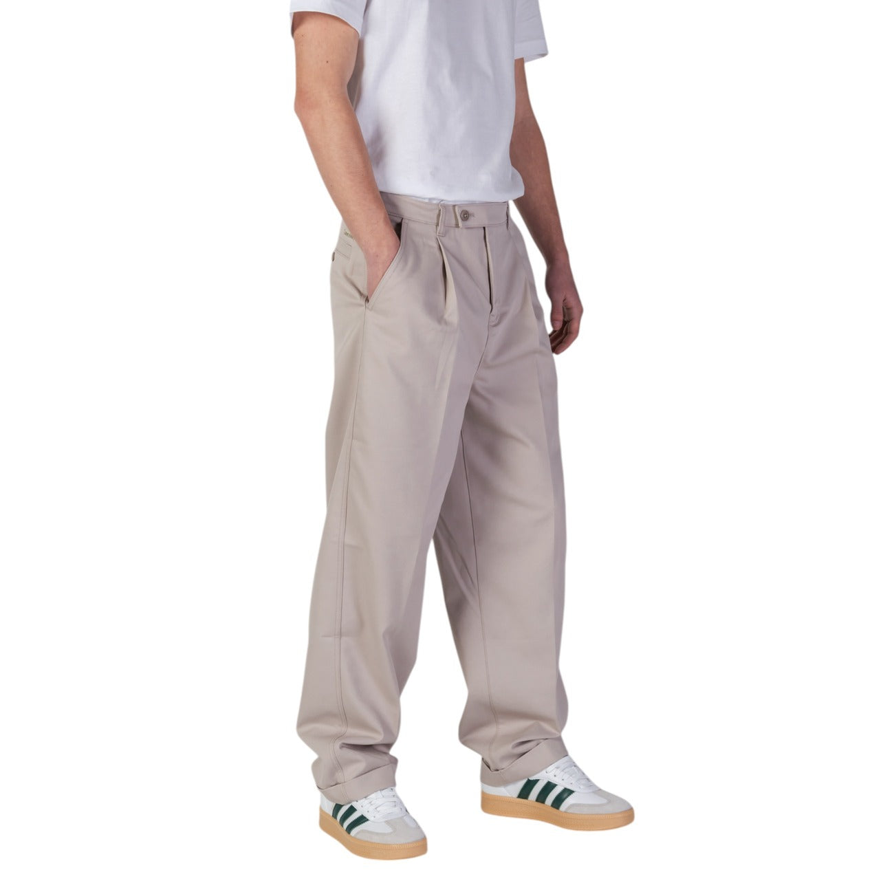 Calvin Klein Jeans Broek Heren Beige #2401687