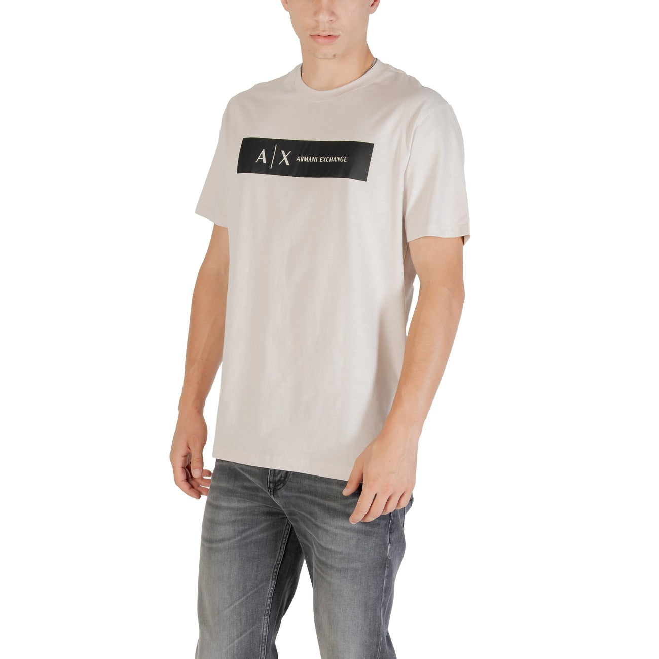 Armani Exchange T-Shirt Herren Beige #2427186
