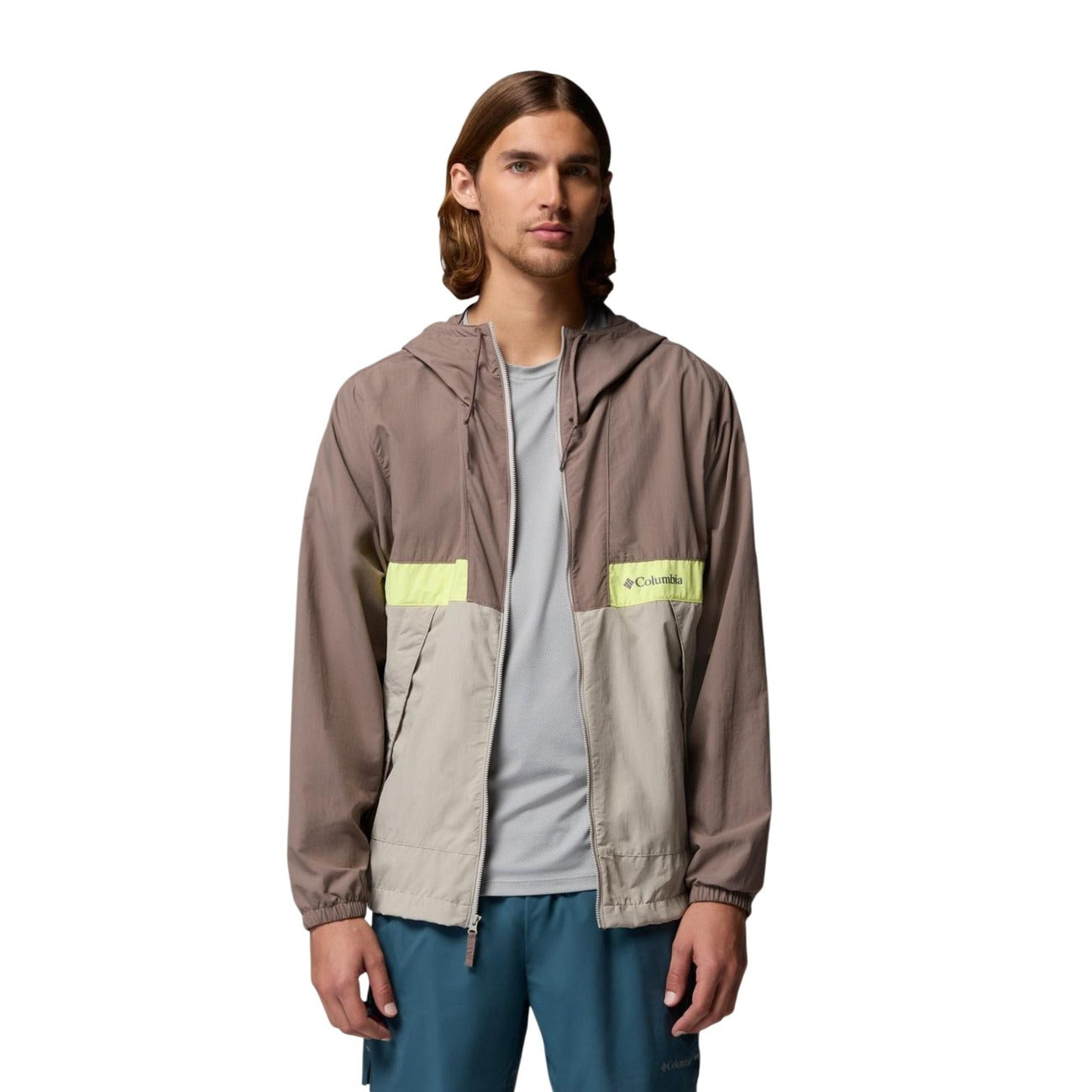 Columbia Windbreaker Herren Grau