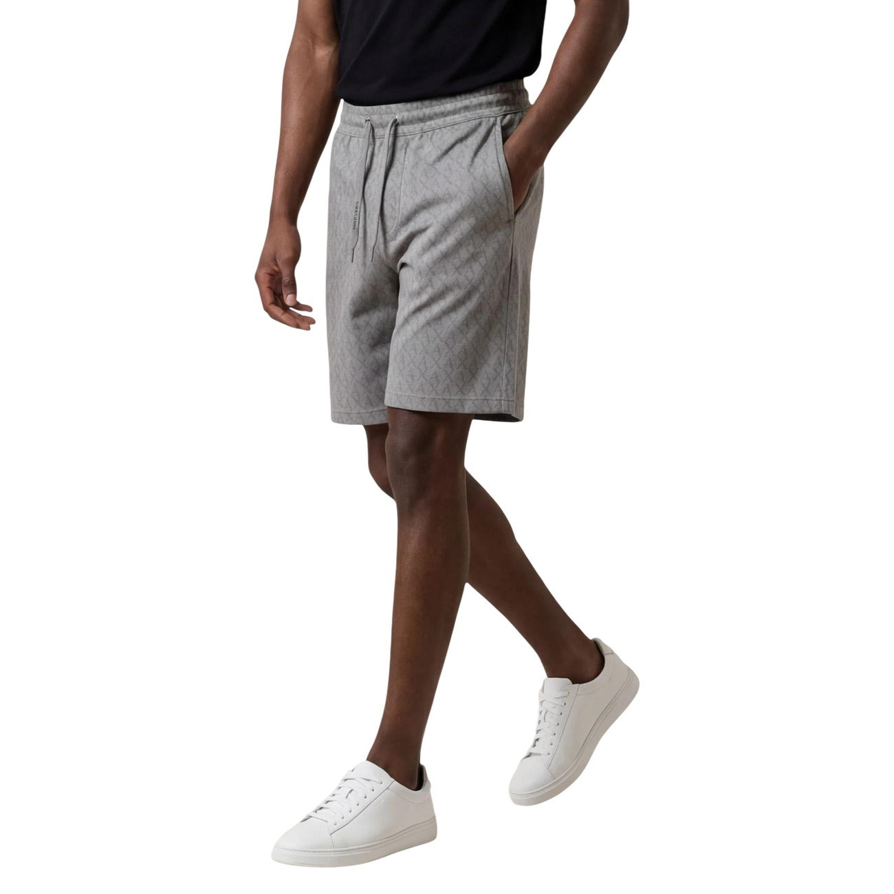 Armani Exchange Bermuda Herren Grau