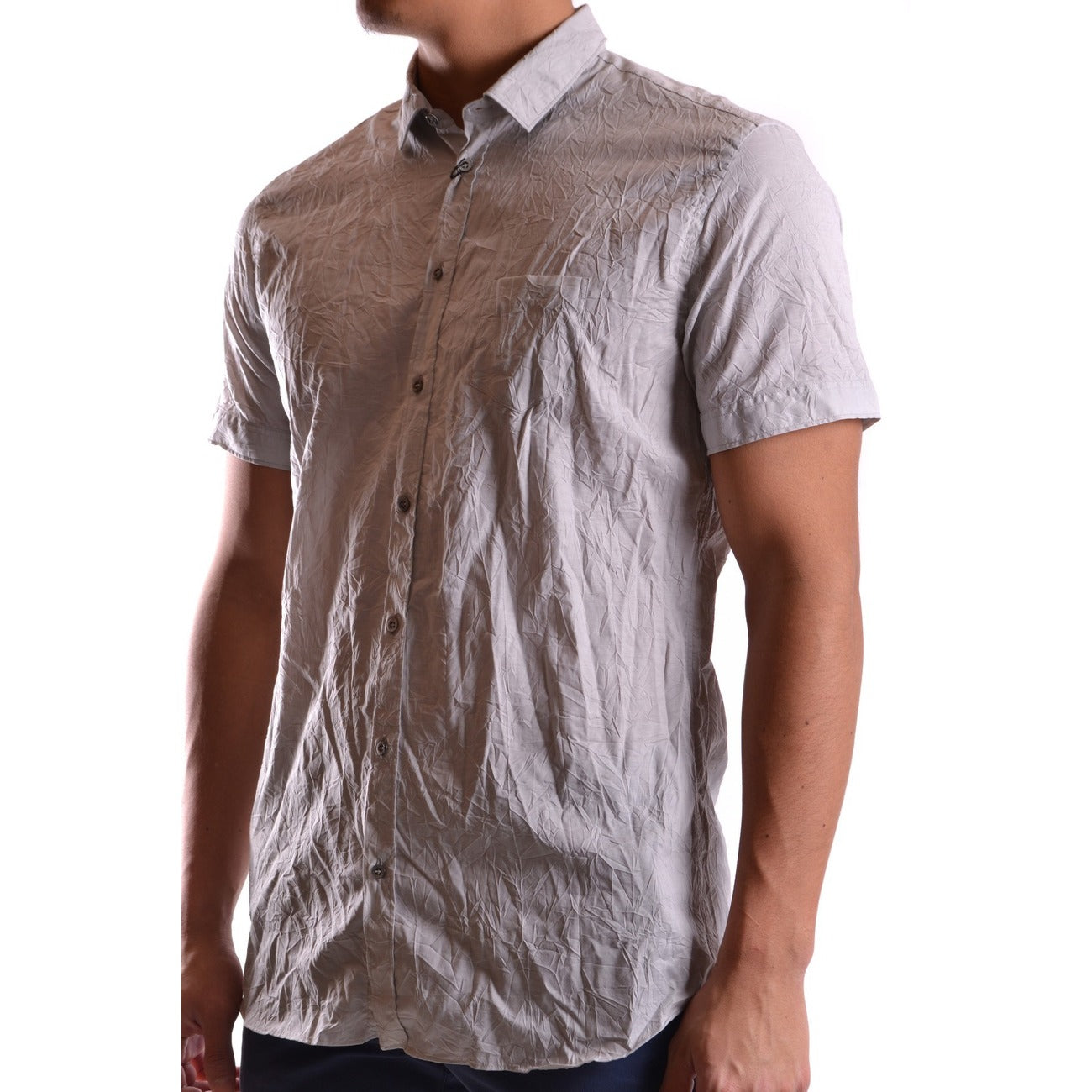 Neil Barrett Shirt Men Grey #2430852