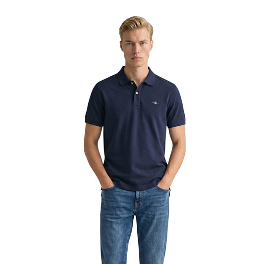 Gant Polo Top Heren Lichtblauw