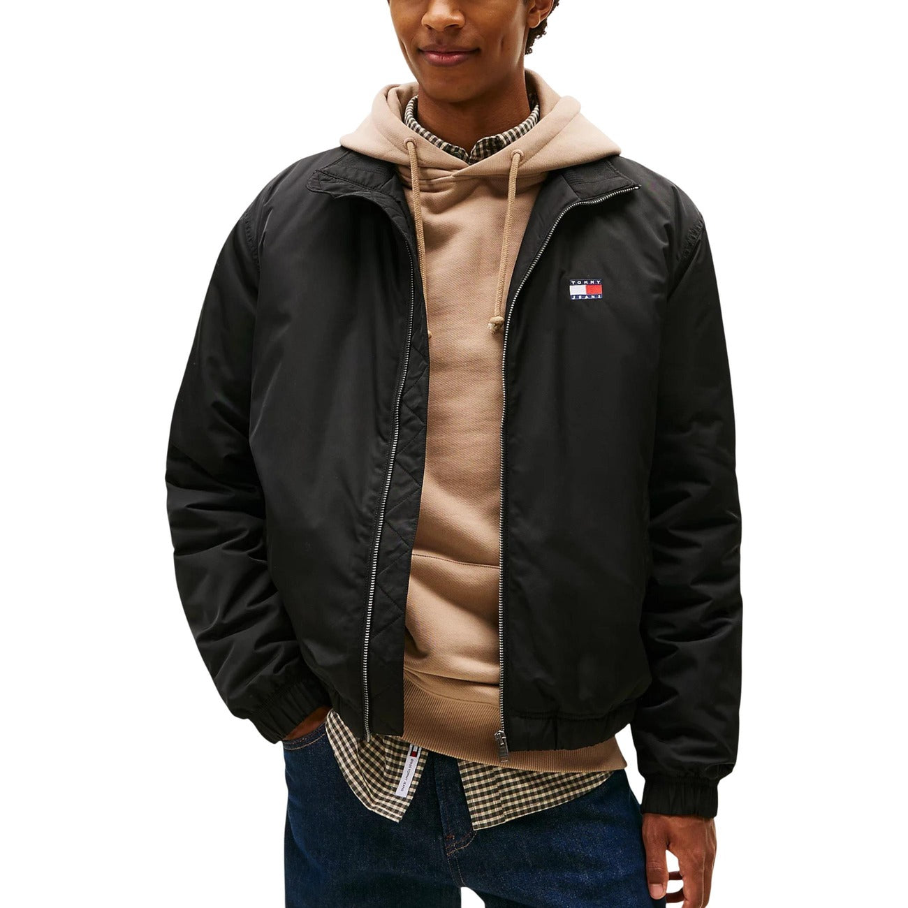 Tommy Hilfiger Jeans Jack Herren Schwarz