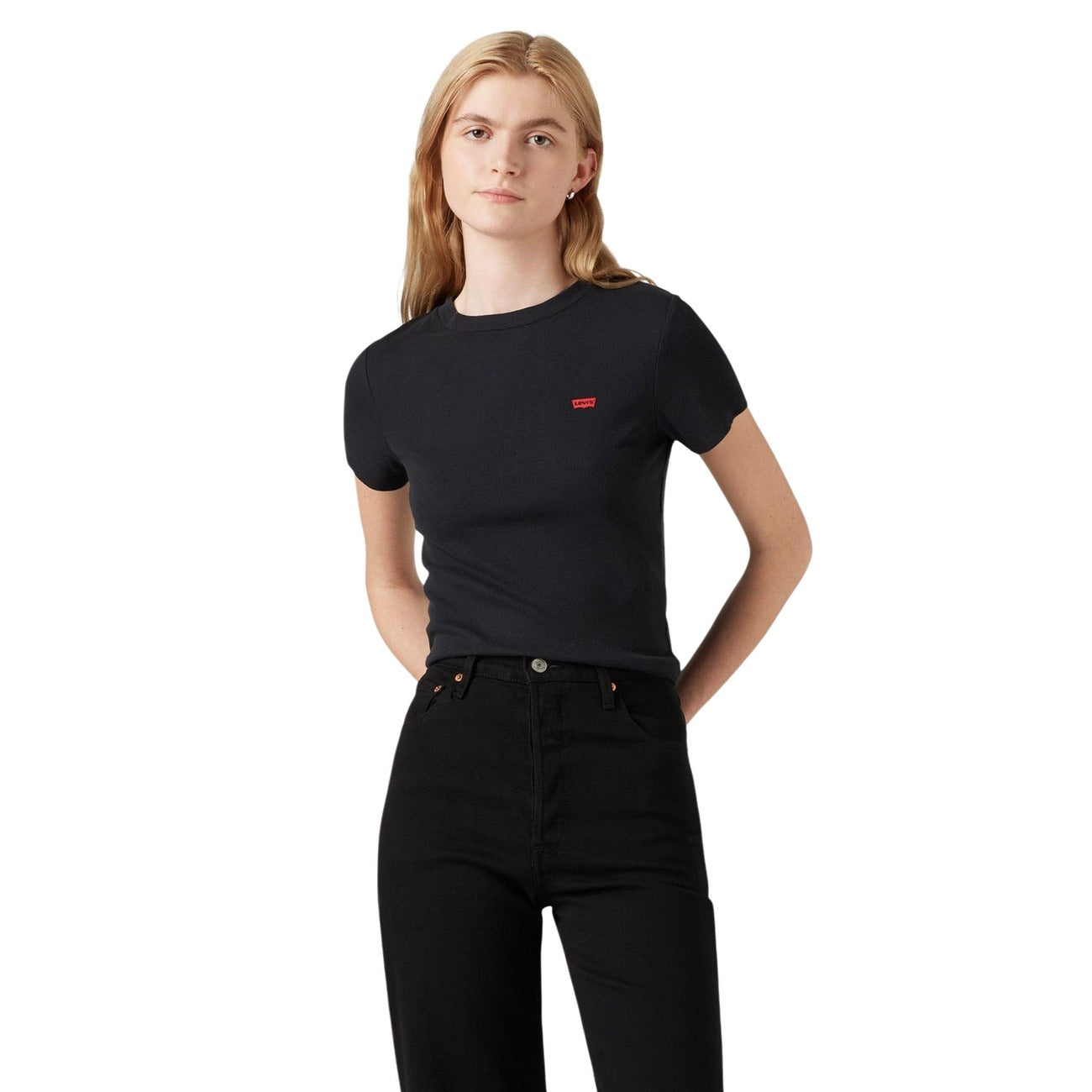 Levi`s T-shirt Women Black