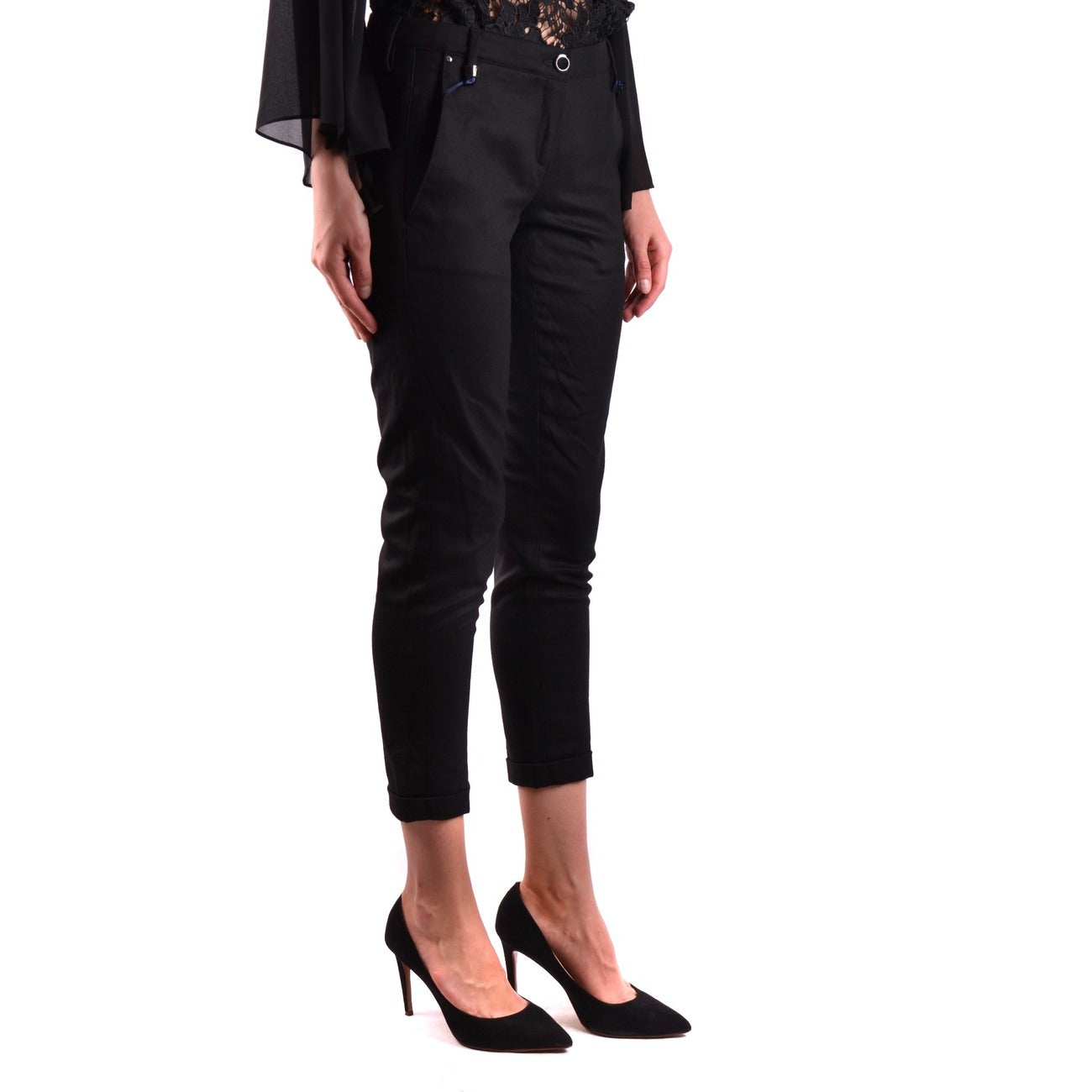 Jacob Cohen Hose Damen Schwarz