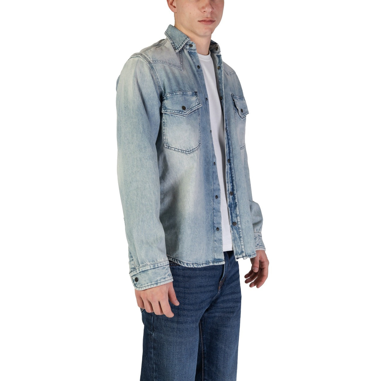 Boss Shirt Men Blue