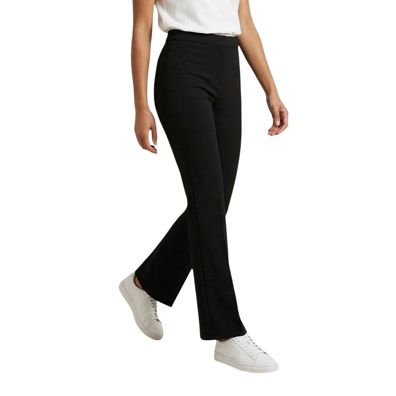 Only Trousers Women Black