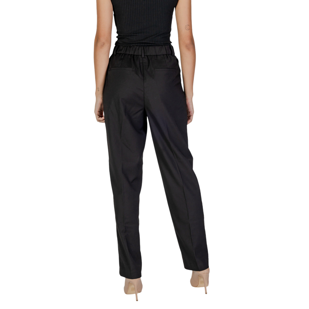 Vila Clothes Broek Dames Zwart #2359308