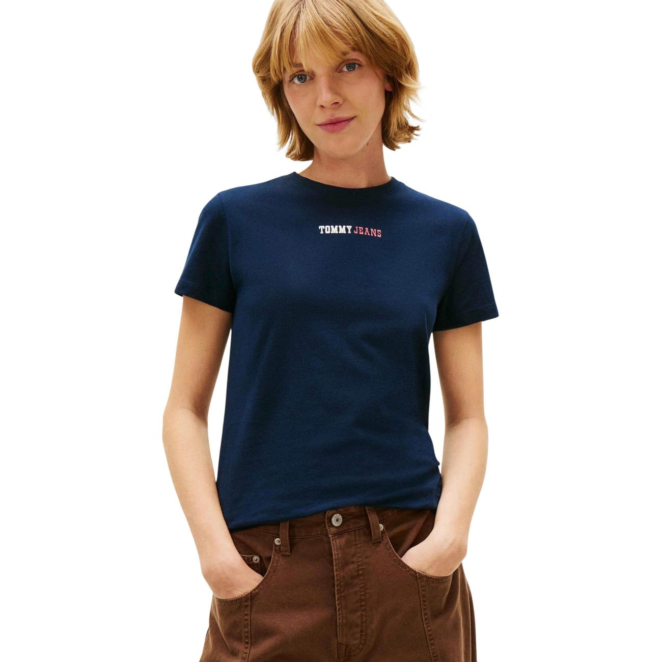 Tommy Hilfiger Jeans T-Shirt Damen Beige