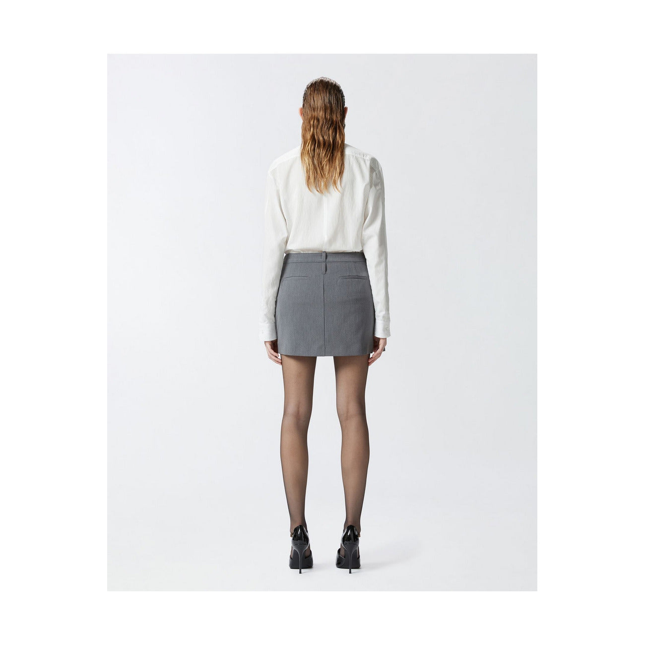 Pinko Skirt Women Grey