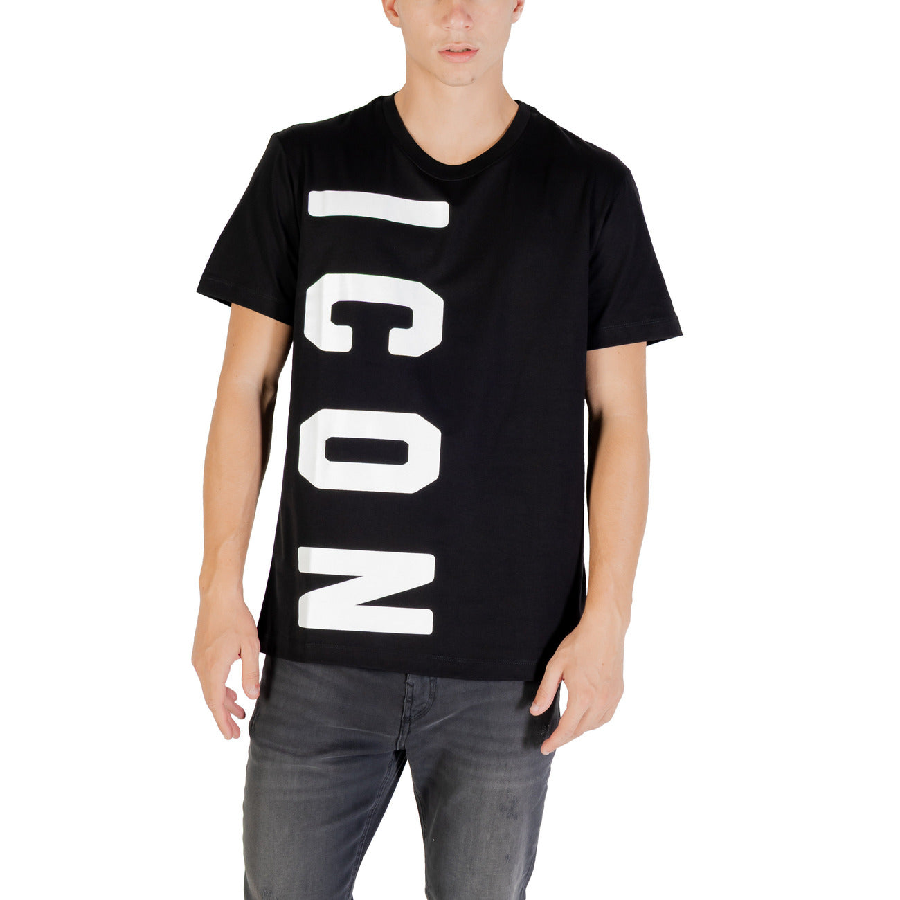 Icon T-shirt Heren Zwart #2438779