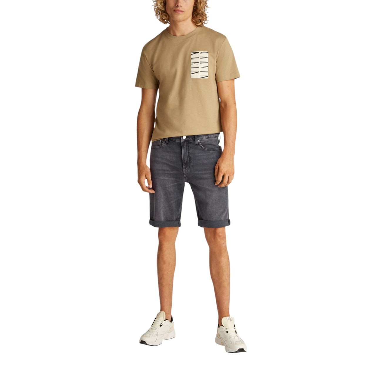 Calvin Klein Jeans Bermuda Heren Grijs