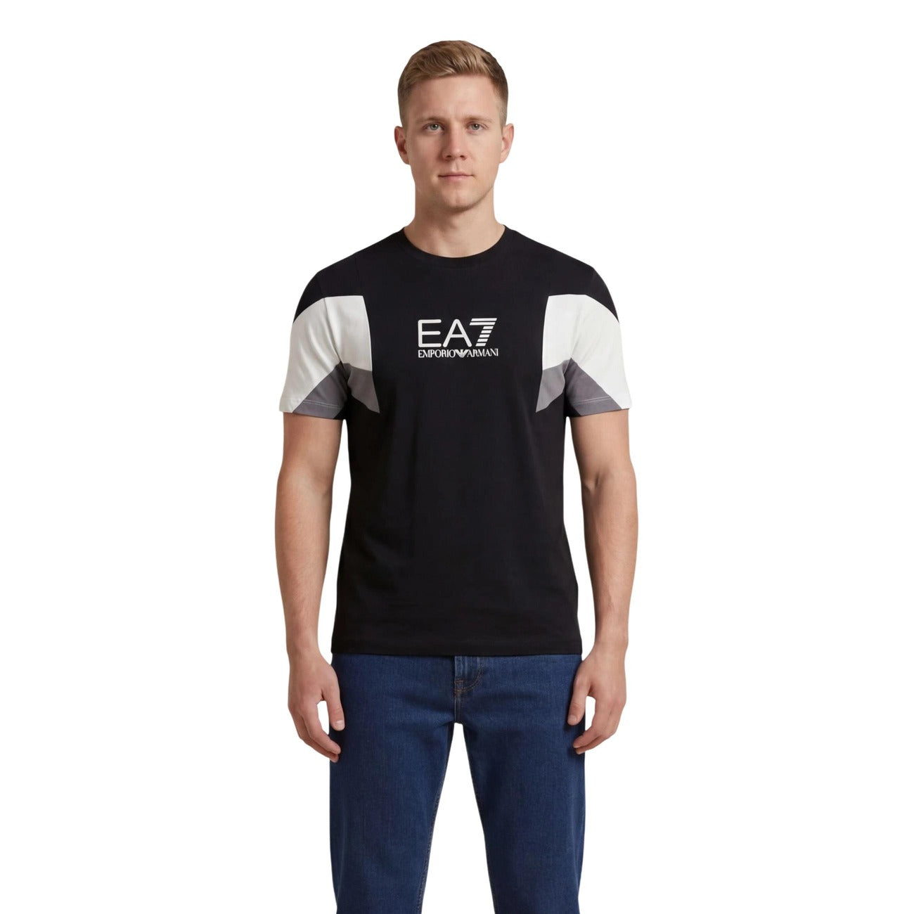 Ea7 T-shirt Heren Wit