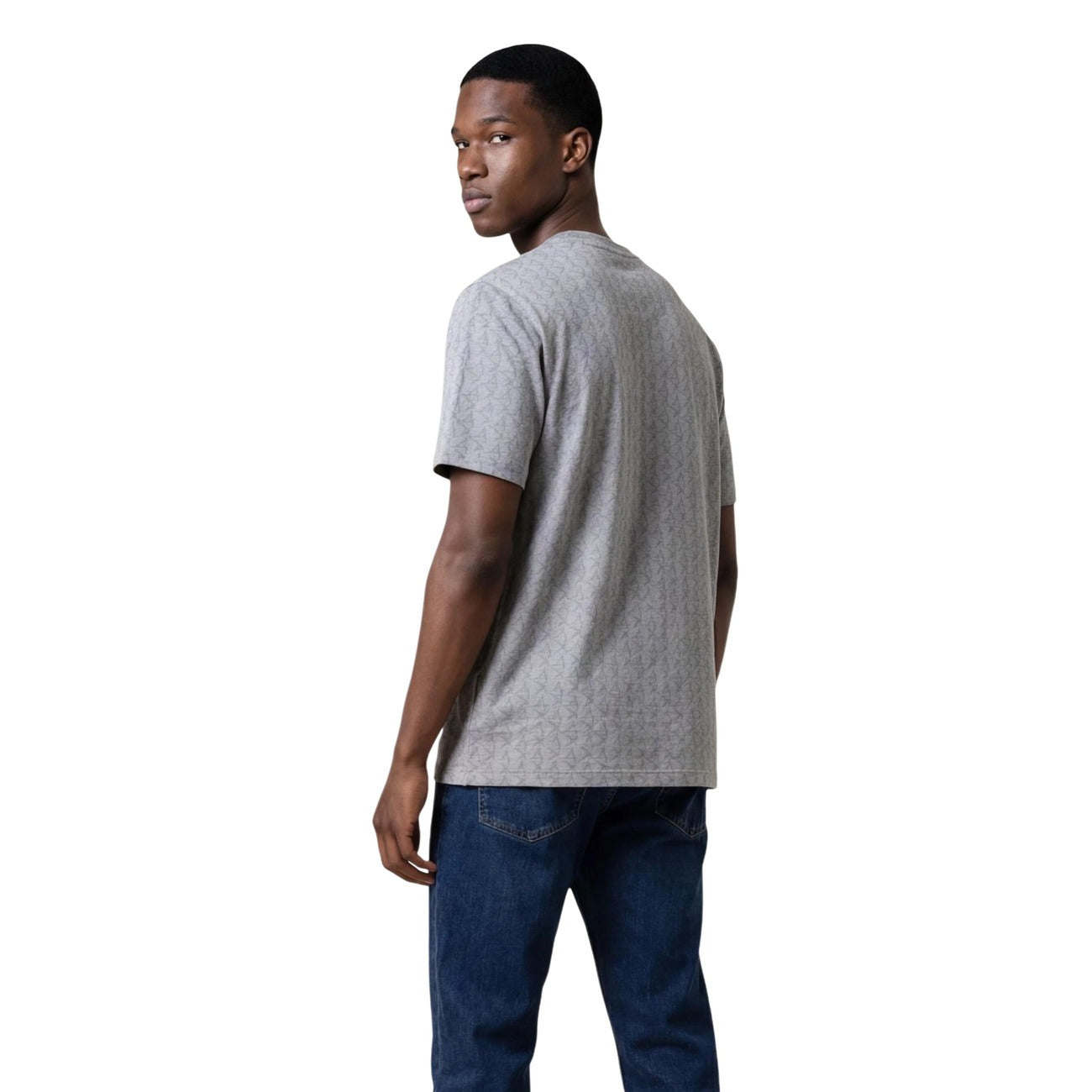 Armani Exchange T-Shirt Herren Grau