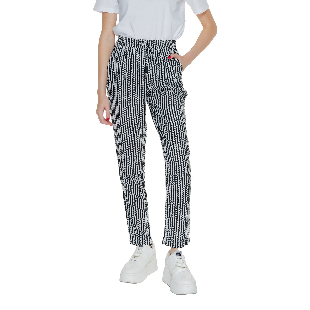 Only Broek Dames Zwart #2270380