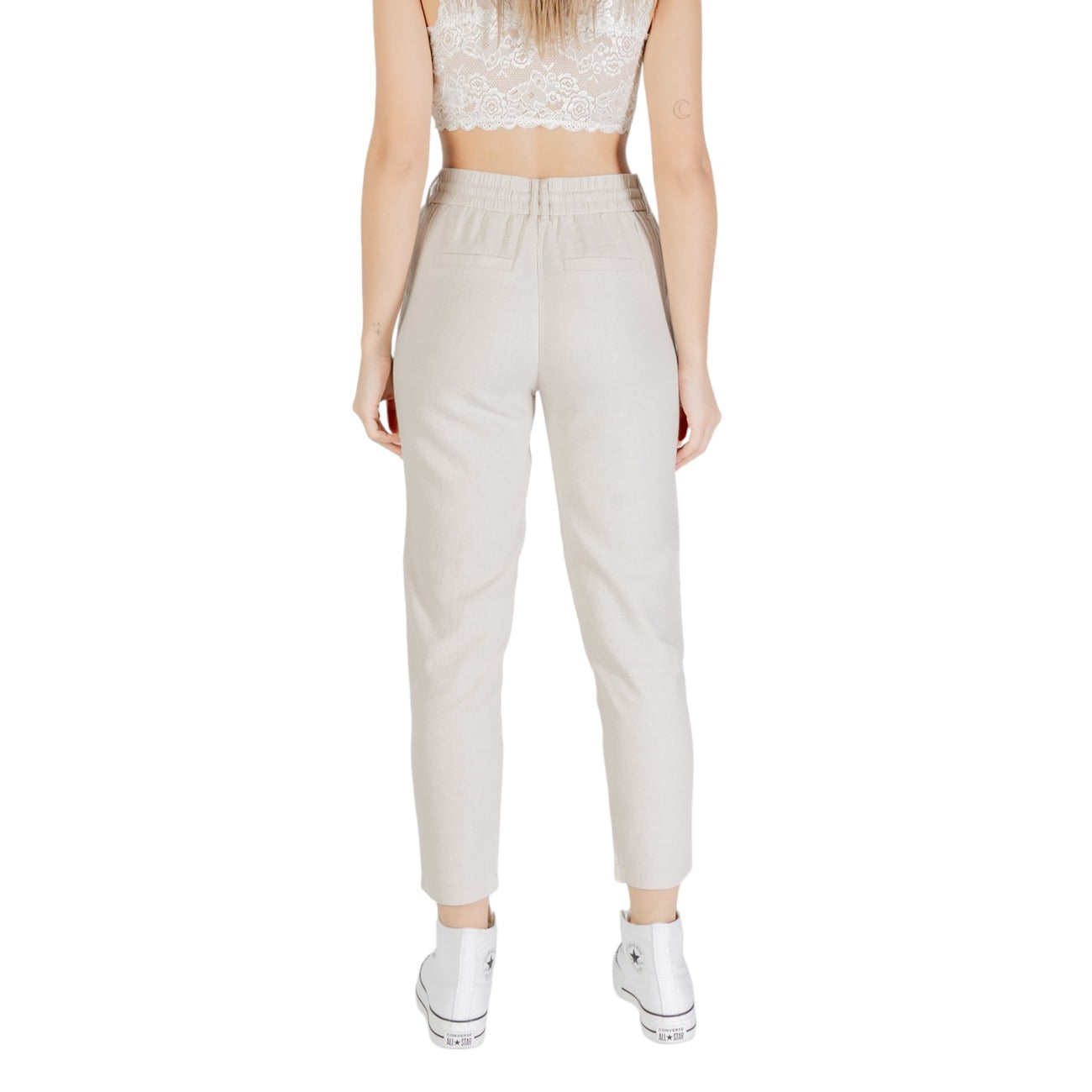 Only Broek Dames Beige #2462769