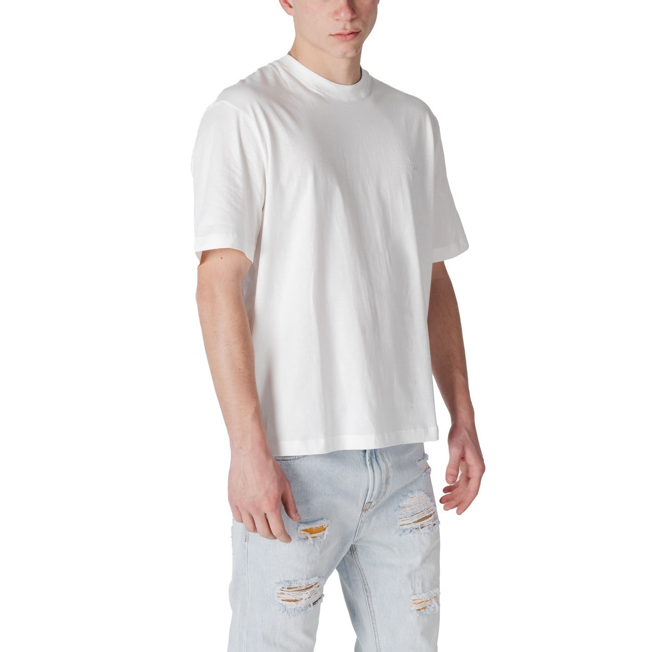 Armani Exchange T-shirt Heren Wit #2413945