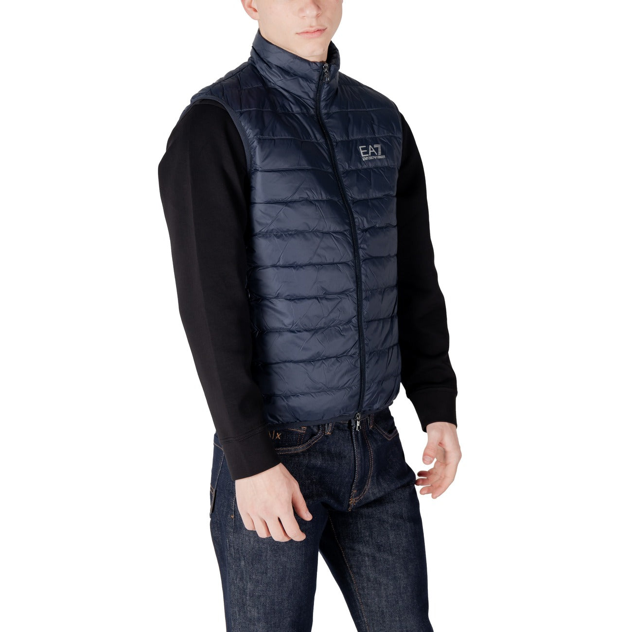 Ea7 Gilet Heren Blauw