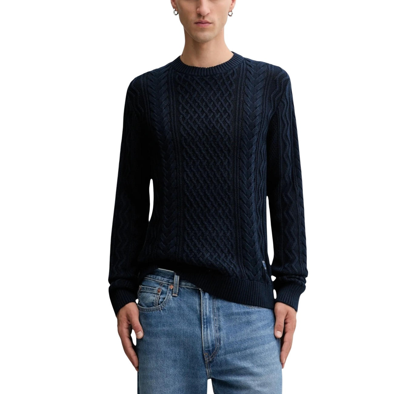 Tommy Hilfiger Jeans Breimode Heren Blauw
