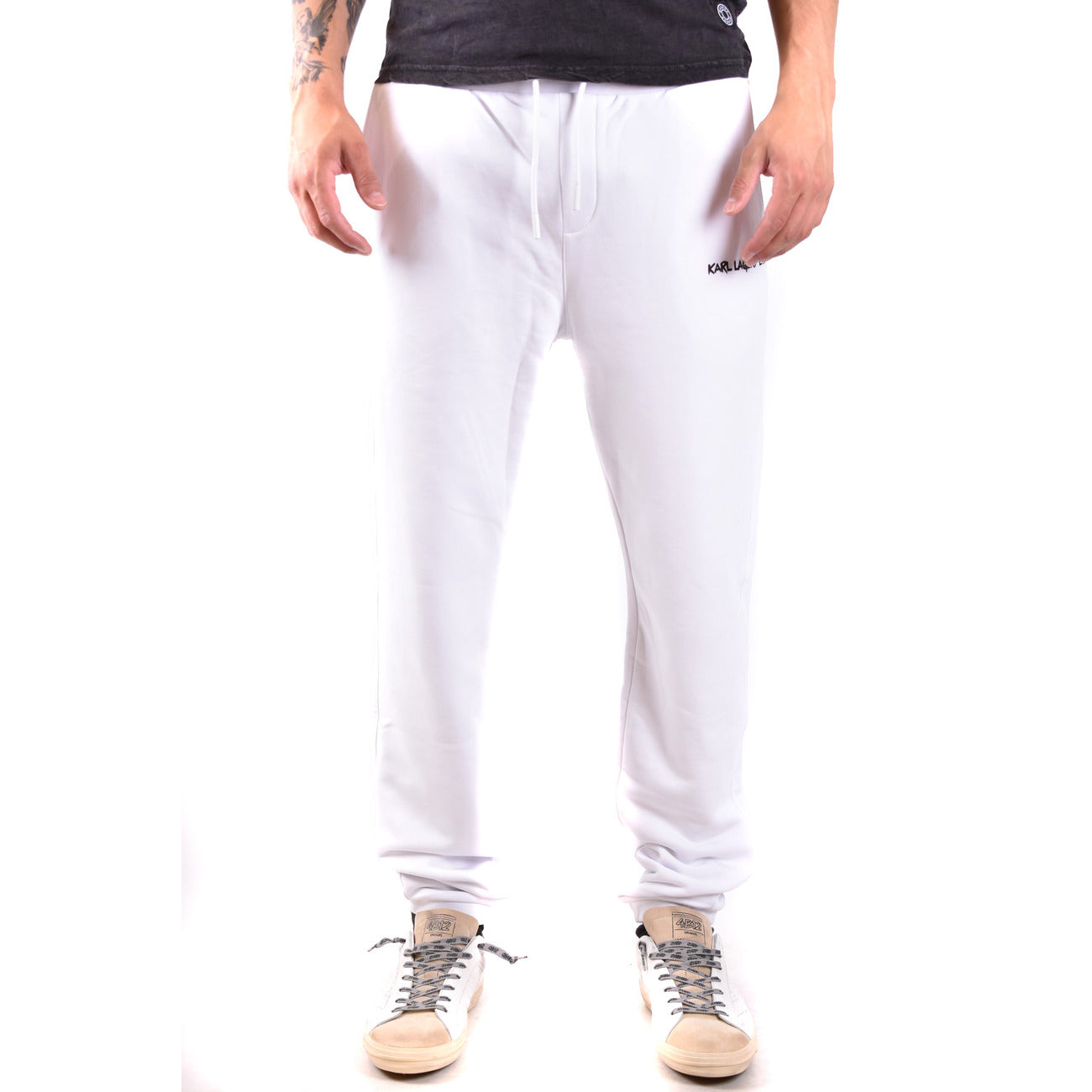 Karl Lagerfeld Hose Herren Weiß