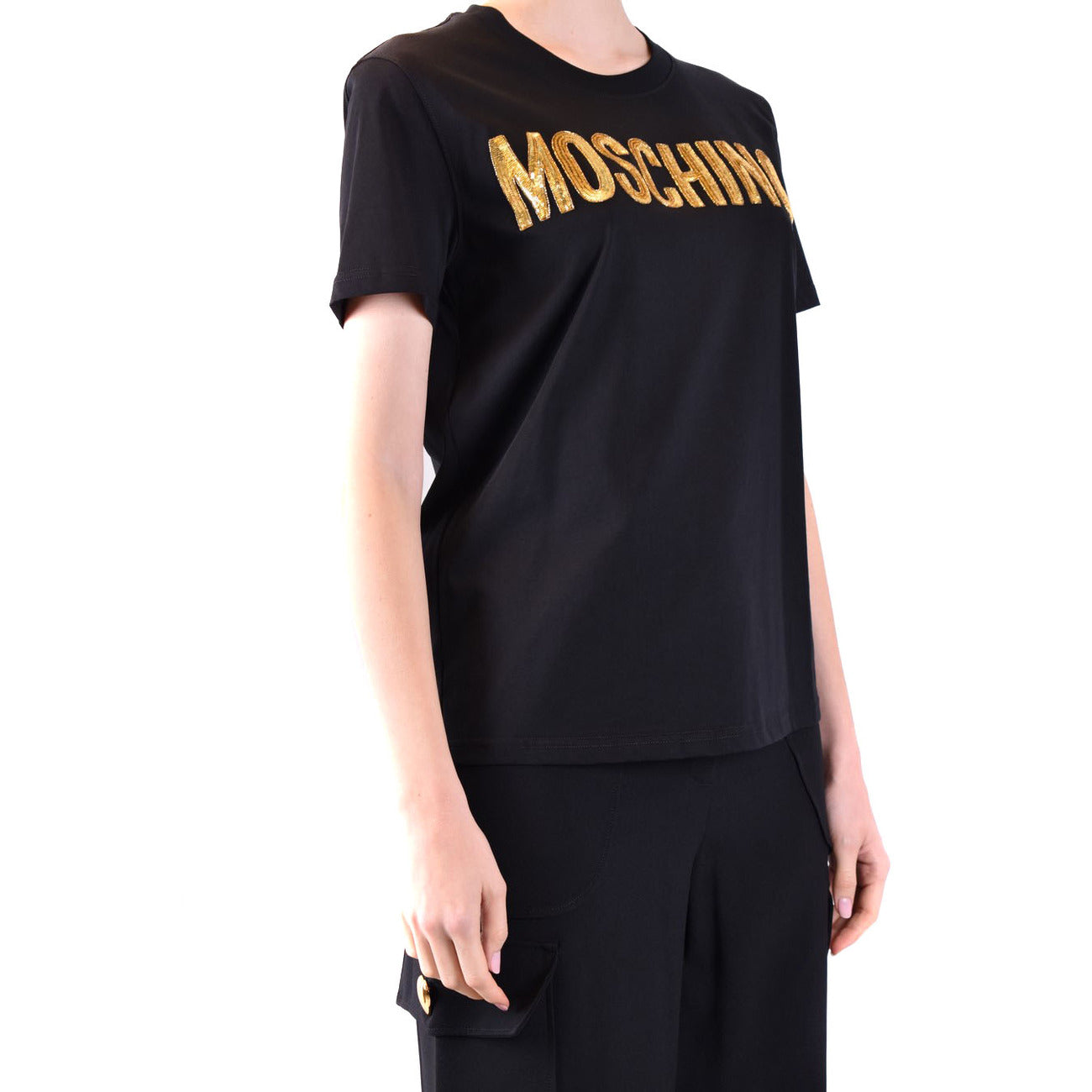 Moschino T-shirt Dames Zwart
