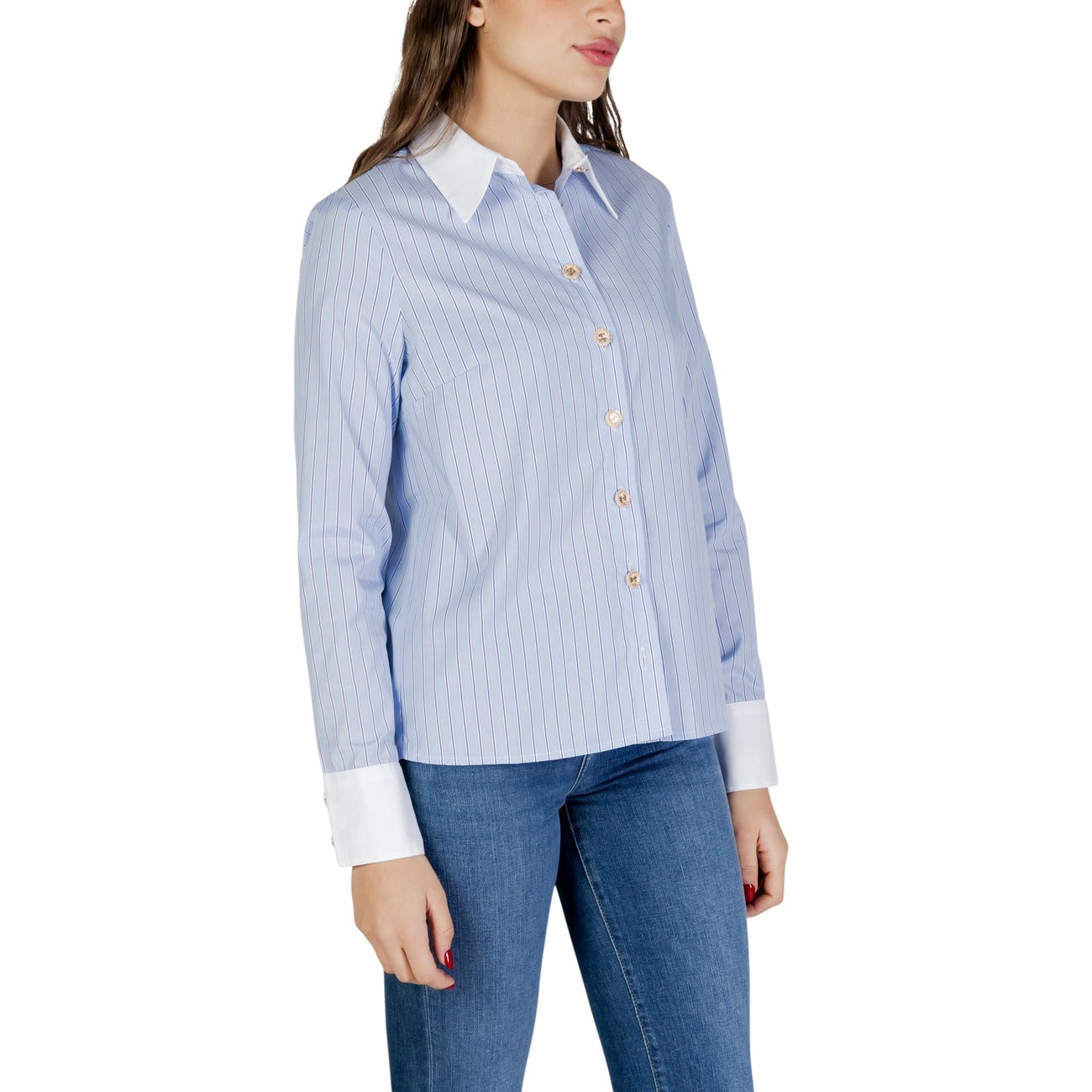 Morgan De Toi Shirt Damen Hellblau