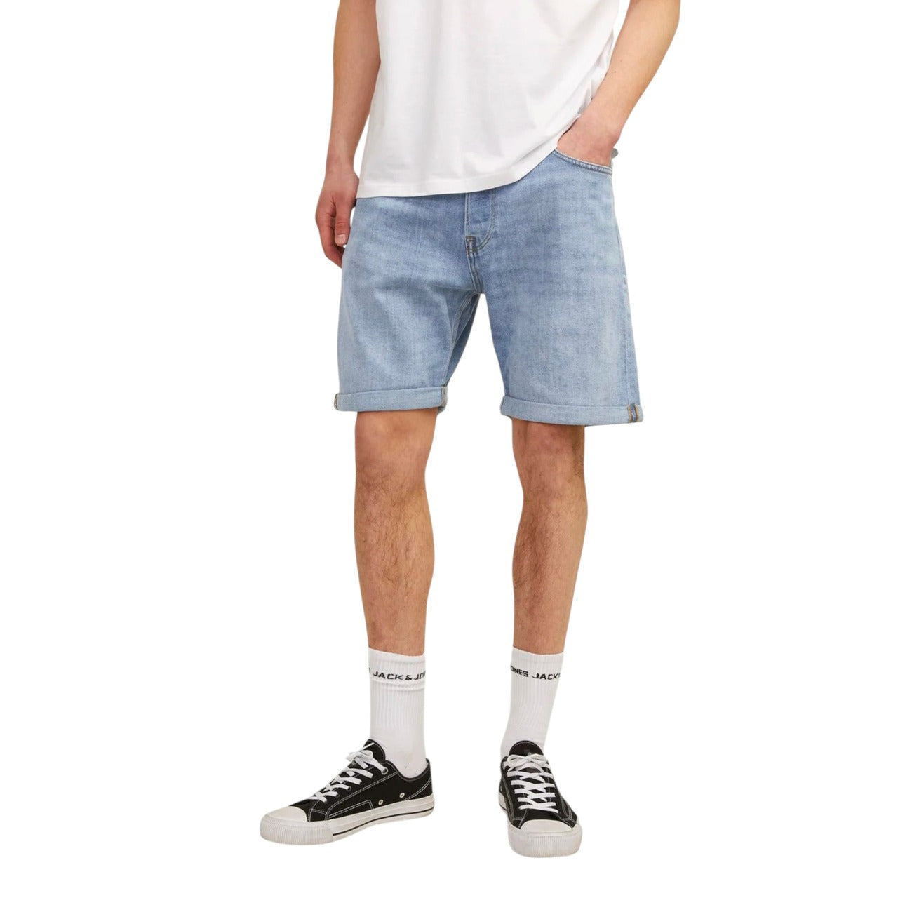 Jack & Jones Bermuda Herren Blau