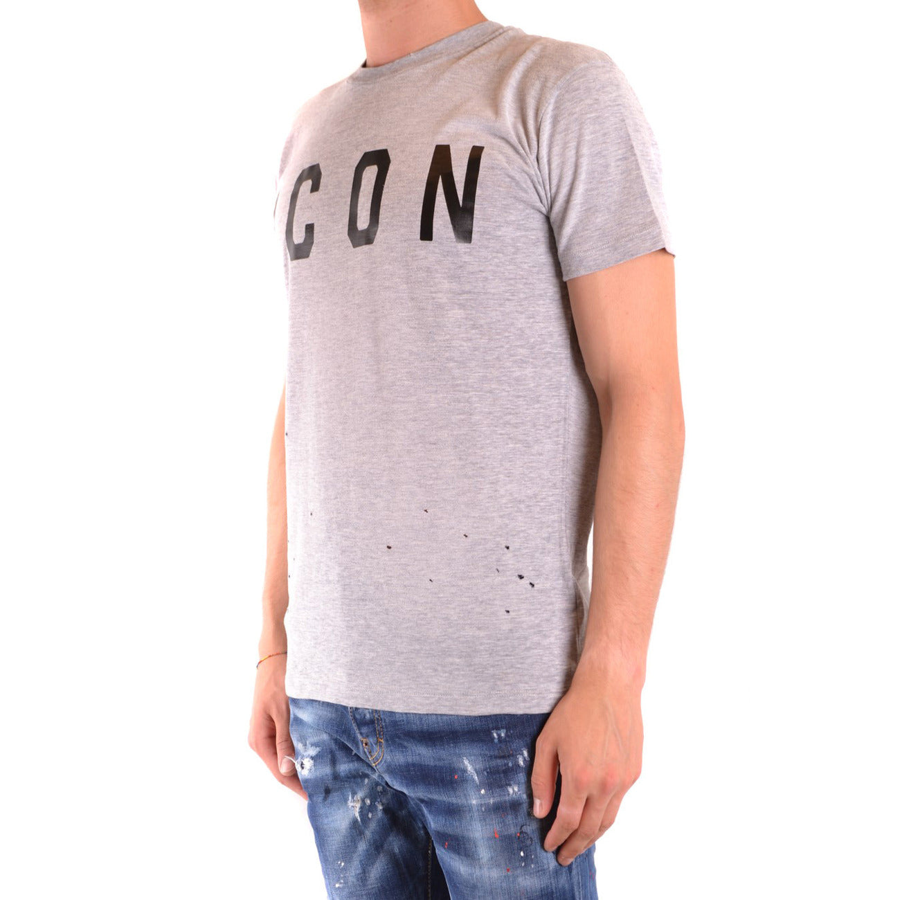 Dsquared2 T-shirt Heren Grijs