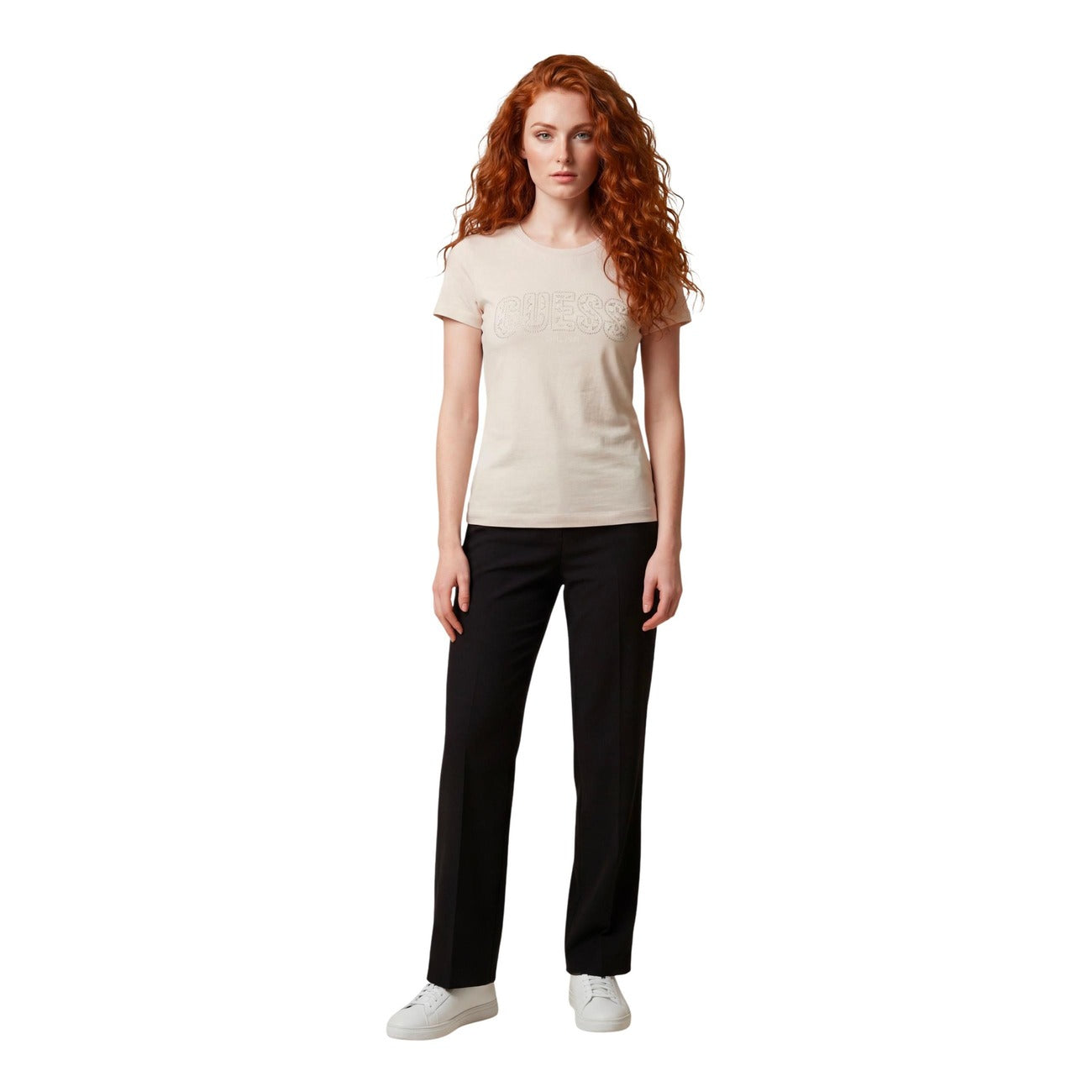 Guess T-Shirt Damen Beige #2454350