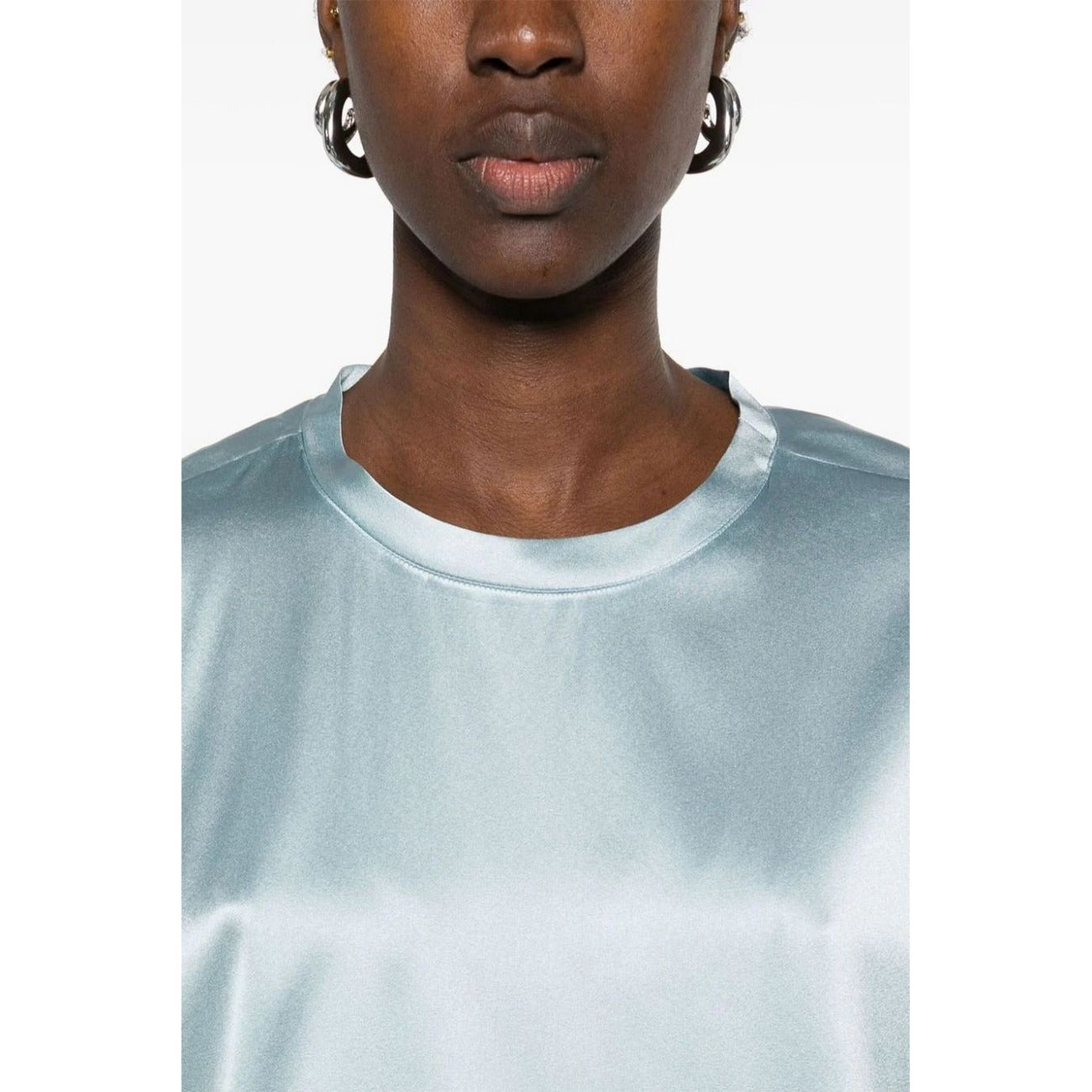 Pinko Bluse Damen Hellblau