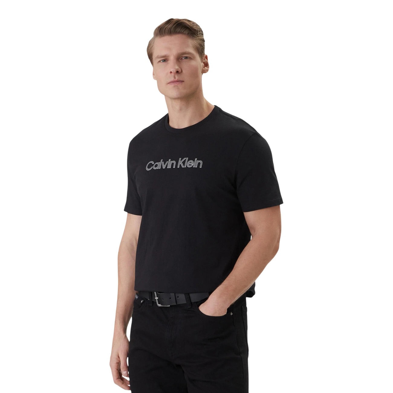 Calvin Klein T-Shirt Herren Schwarz #2455245