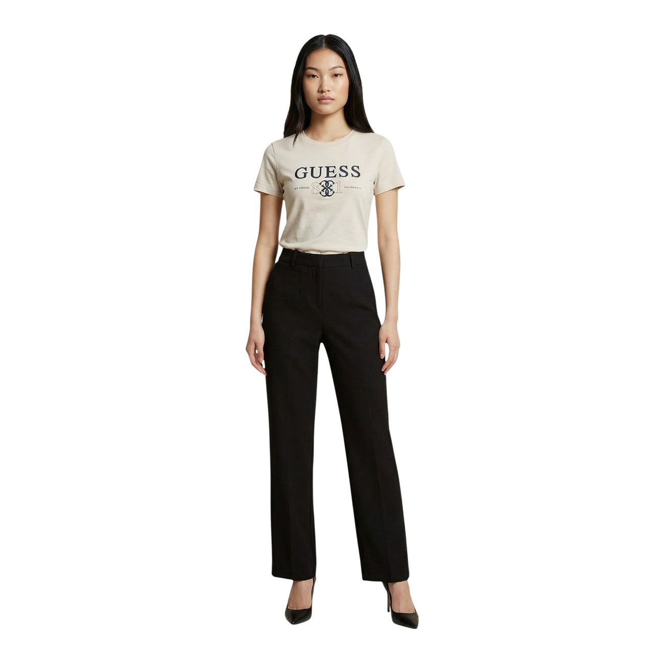 Guess T-Shirt Damen Beige #2451250