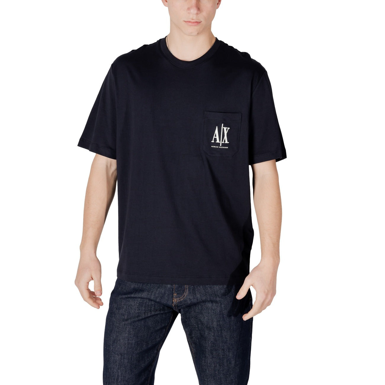 Armani Exchange T-shirt Heren Bruin #2411684