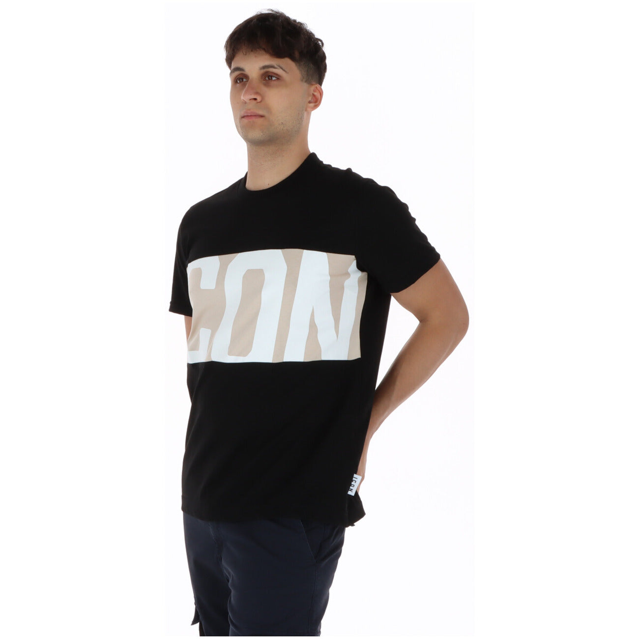 Icon T-shirt Heren Zwart #2461807