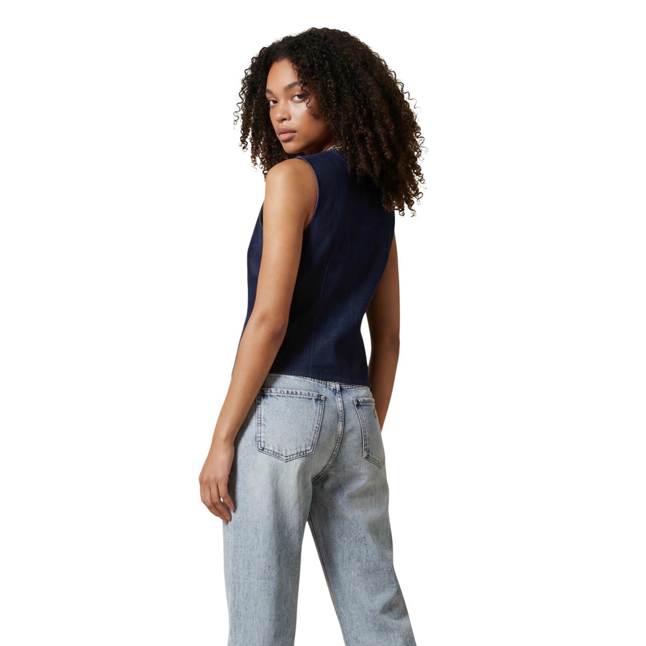 Only Weste Damen Blau