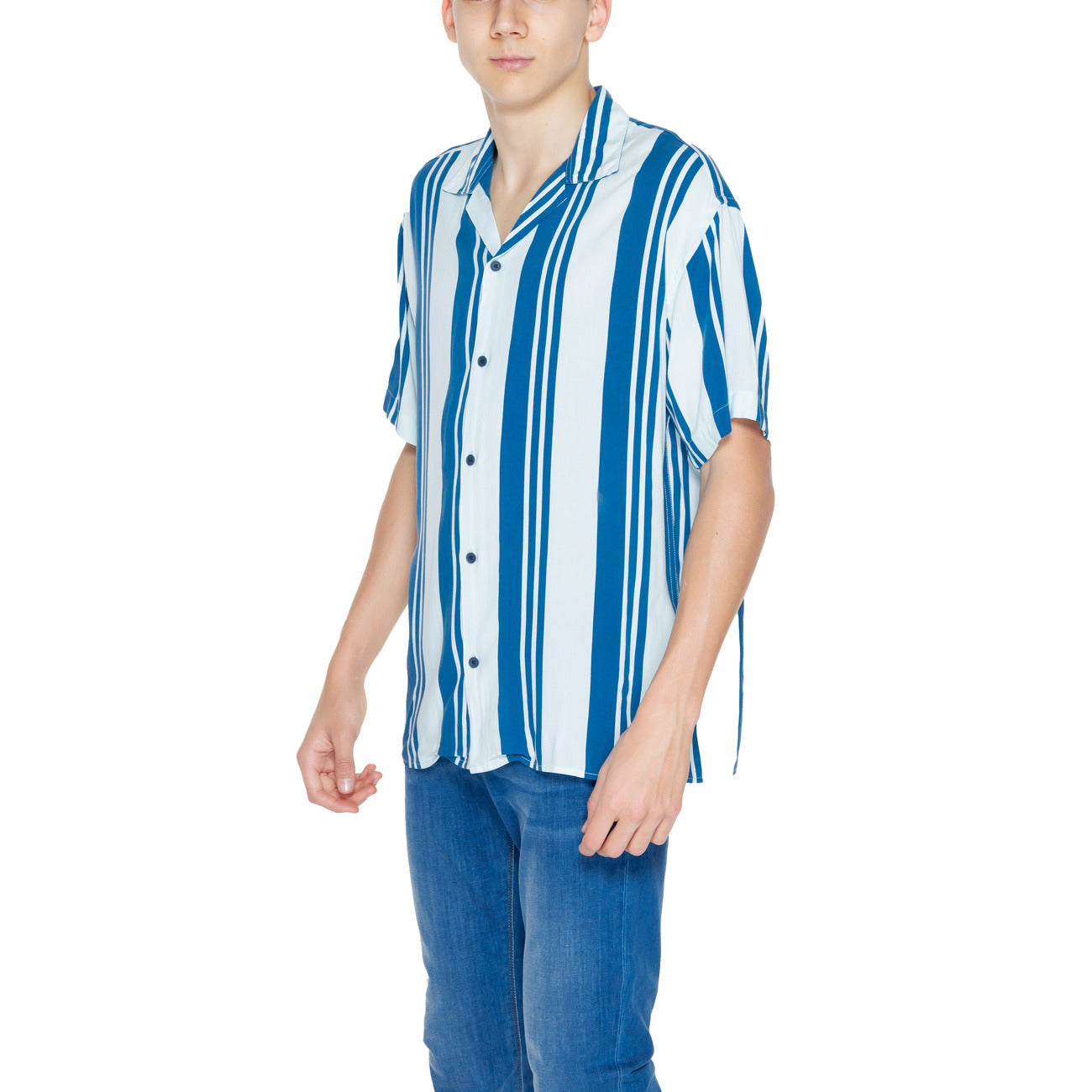 Jack & Jones Shirt Heren Lichtblauw