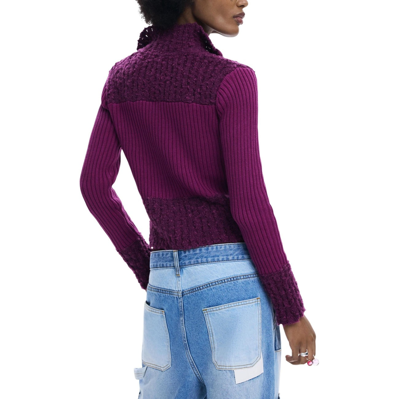Desigual Cardigan Damen Fuchsia