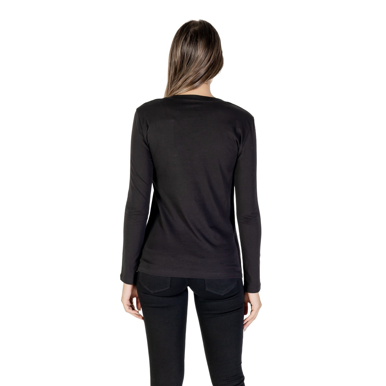 Armani Exchange T-shirt Dames Zwart #2430520