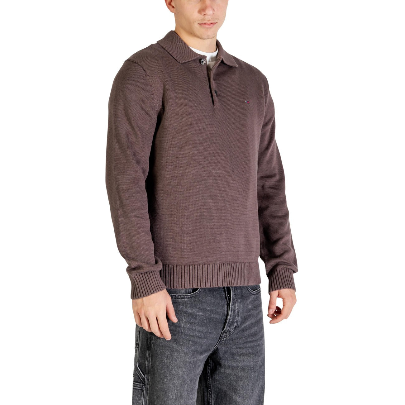Tommy Hilfiger Jeans Breimode Heren Bruin