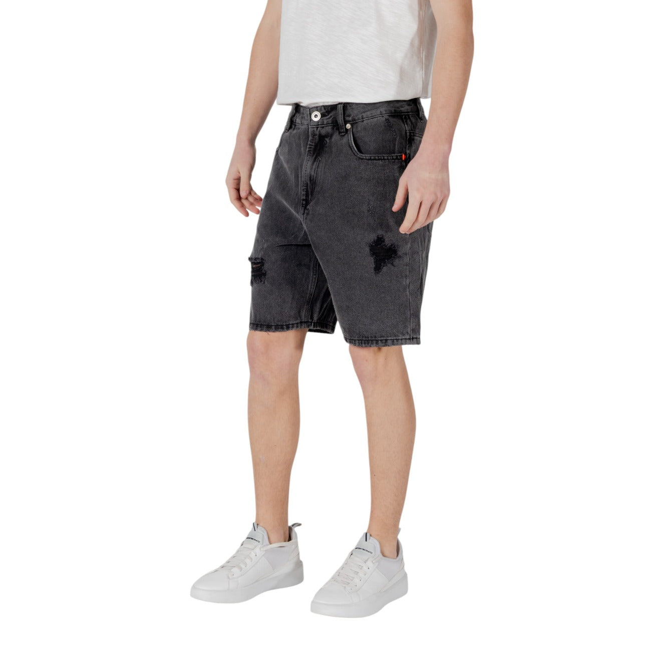 Gianni Lupo Bermuda Heren Zwart #2464268