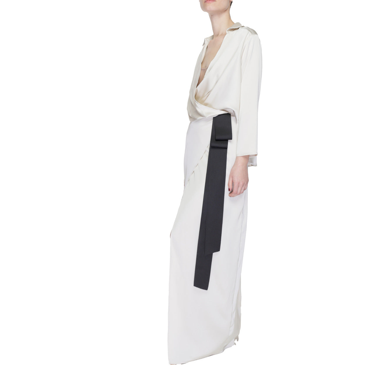 Sandro Ferrone Jurk Dames Beige