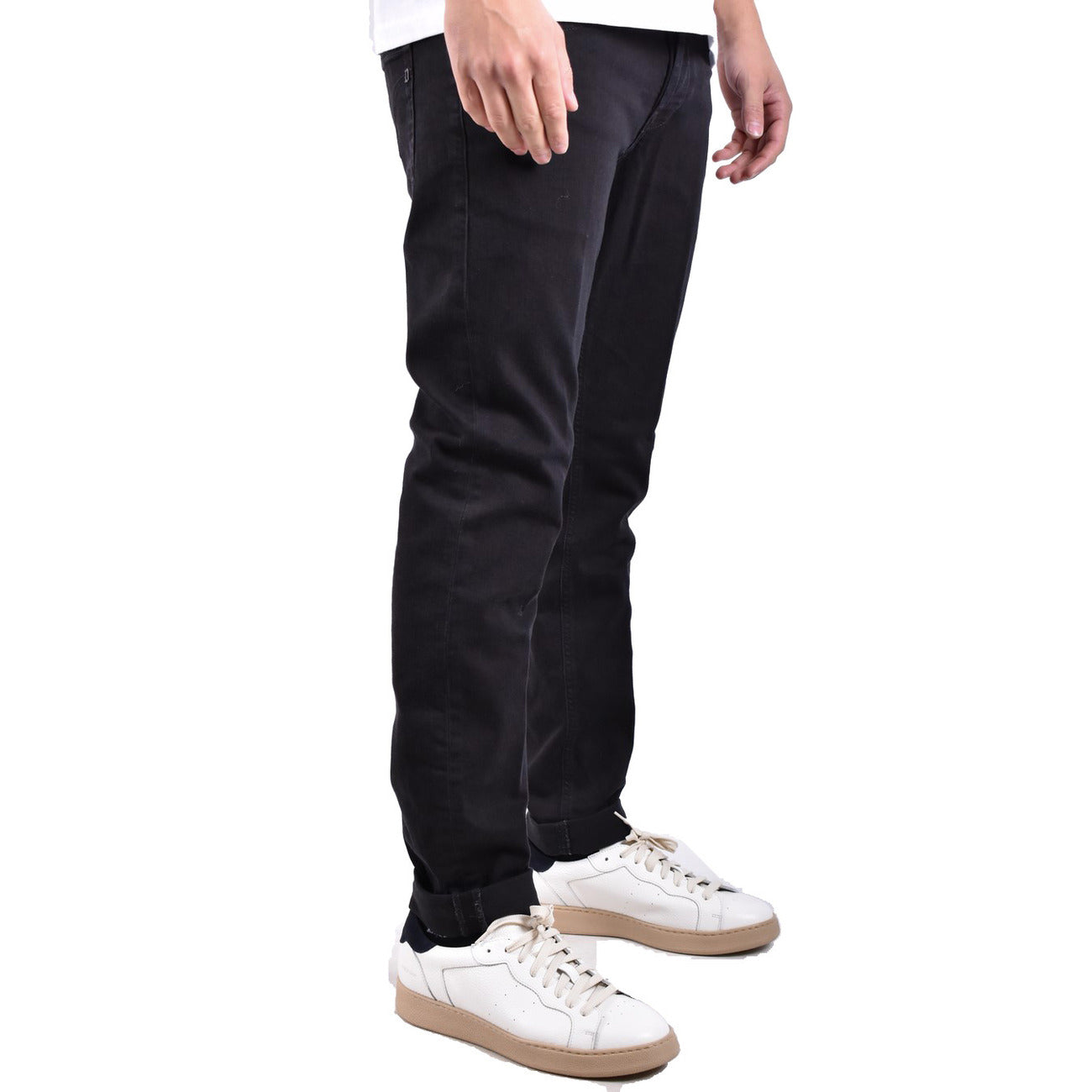 Dondup Hose Herren Schwarz