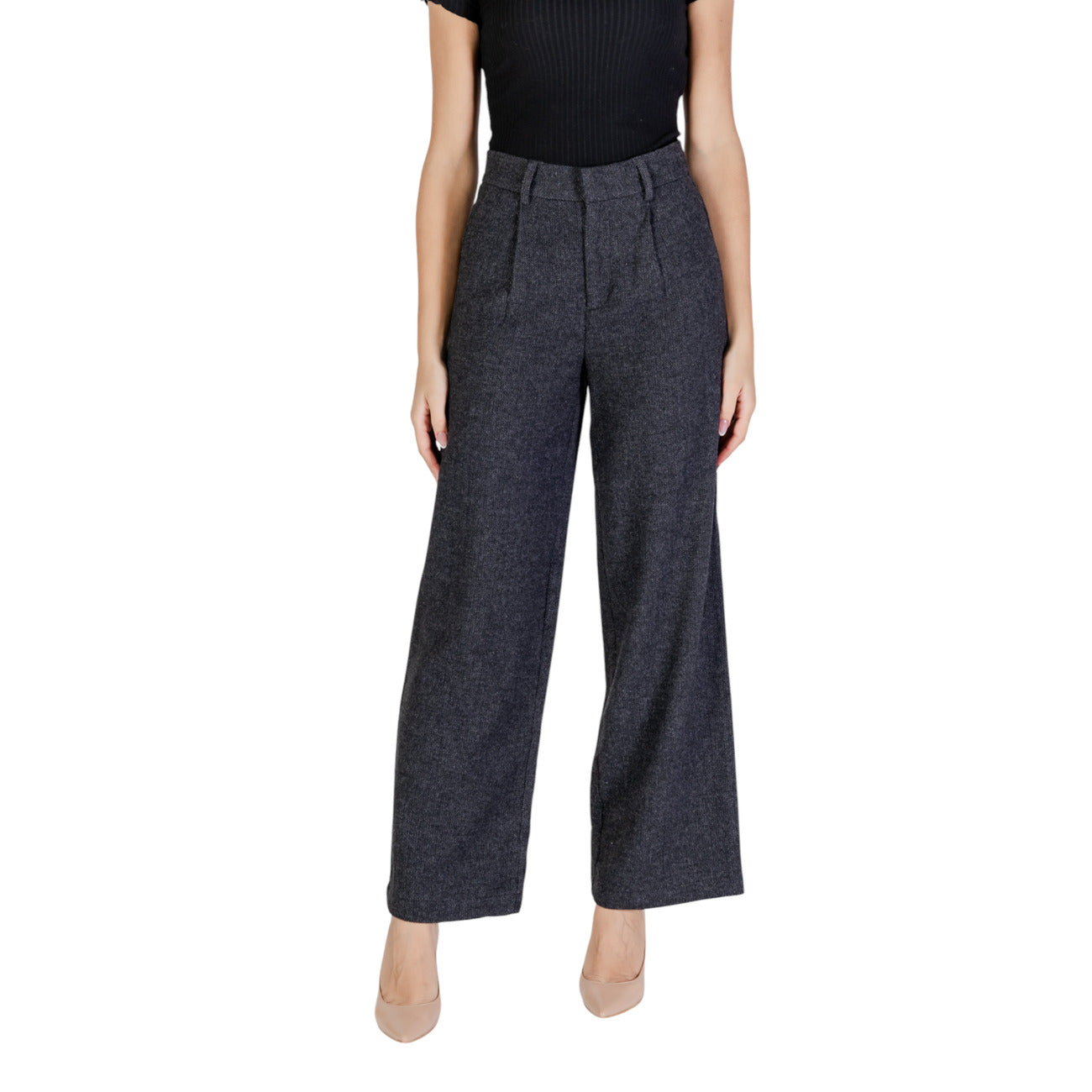 Only Hose Damen Grau #2463834
