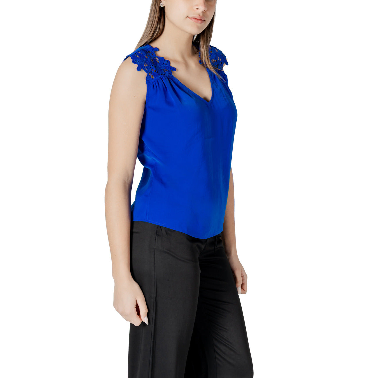 Morgan De Toi Bluse Damen Blau #2415848
