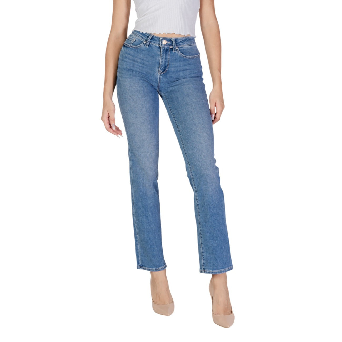 Vero Moda Jeans Dames Blauw
