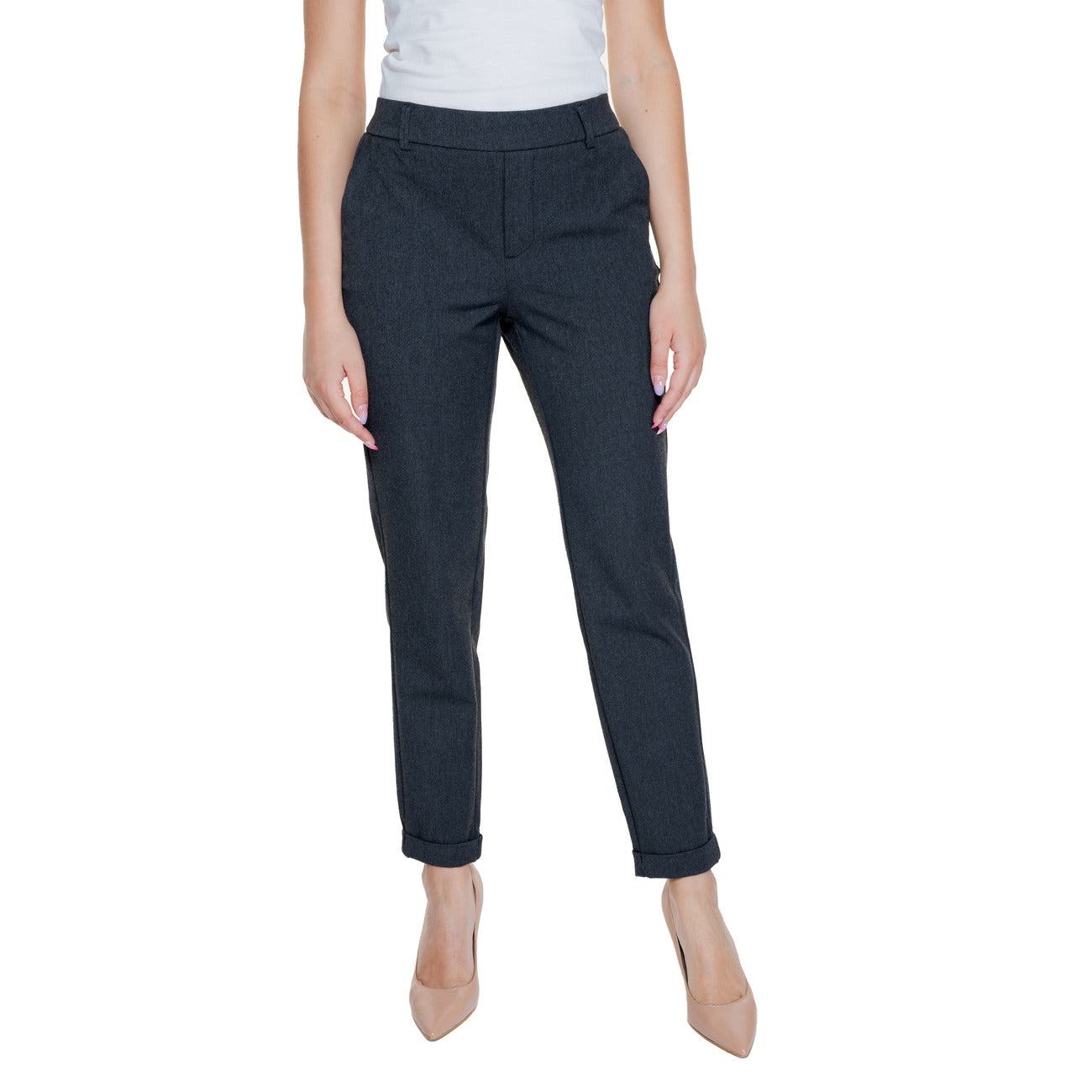 Vero Moda Broek Dames Grijs #2463537